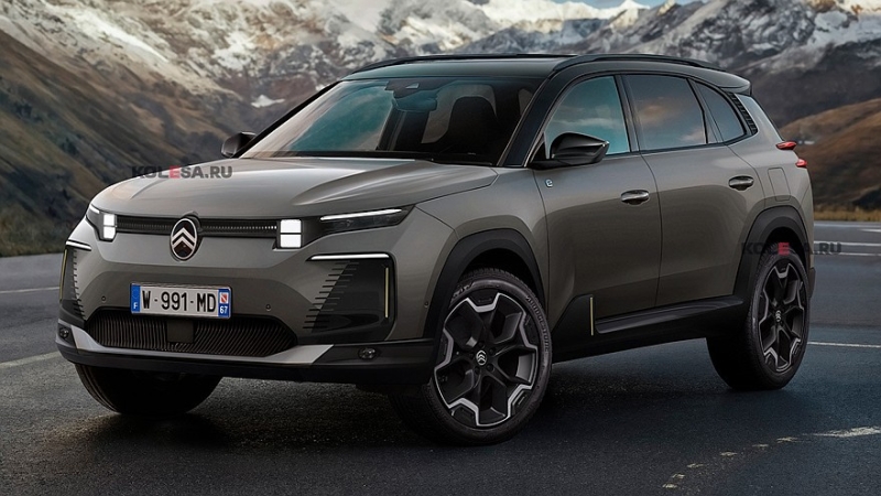 Citroën готовит новый C5 Aircross: первое изображение