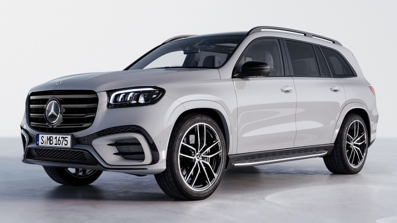 Второй рестайлинг Mercedes-Benz GLS: новые изображения