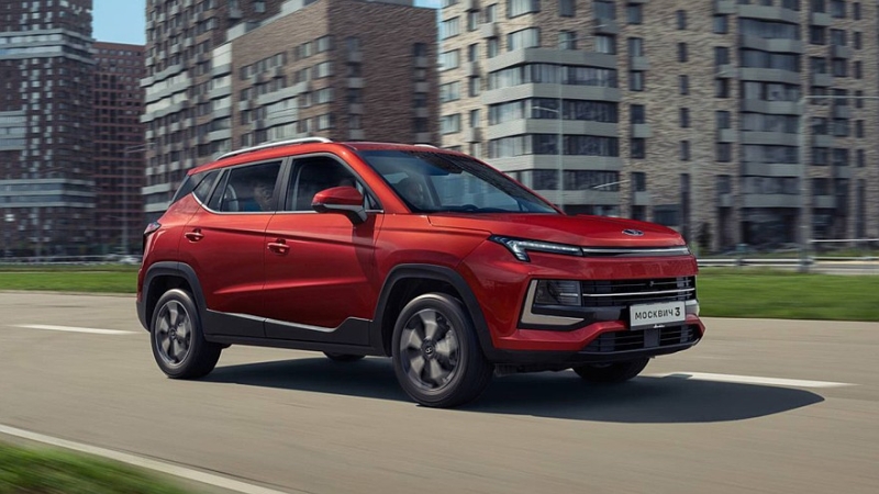 Москвич 3 и Нивы вошли в ТОП-10 самых востребованных автомобилей в январе 2025 года