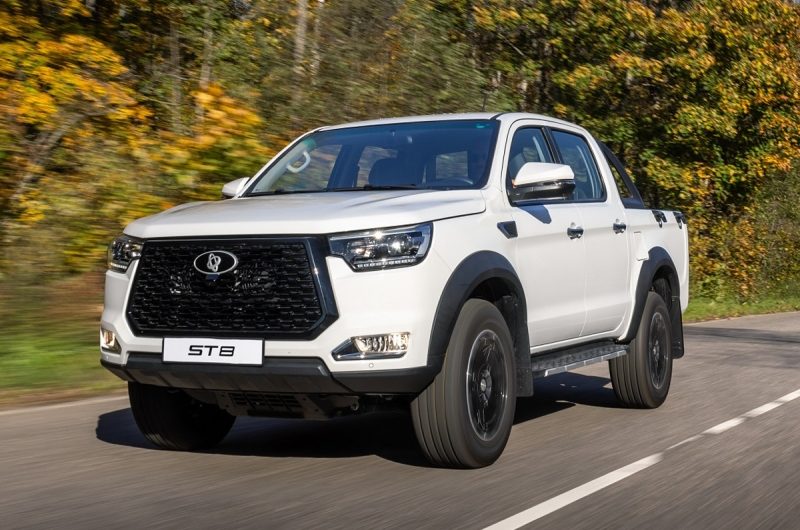 На российский рынок вышел рамный пикап Sollers ST8