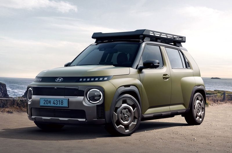 На рынок вышел маленький кроссовер Hyundai Casper Electric Cross