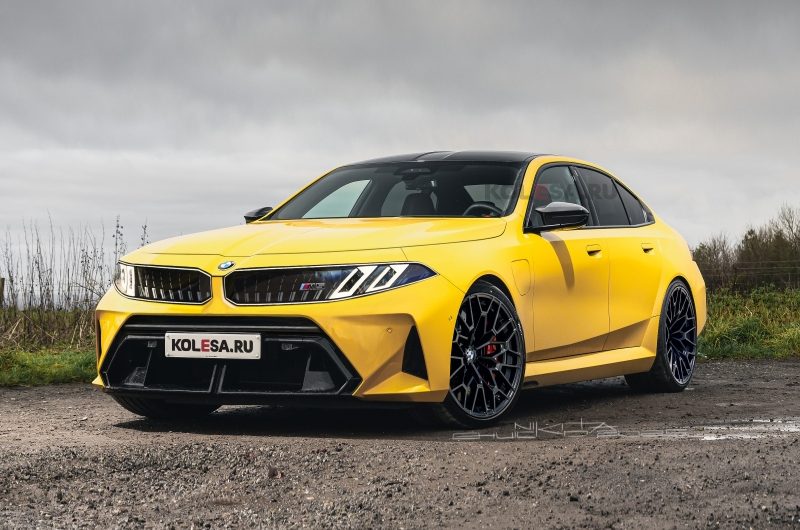 Обновлённая BMW M5: первые изображения