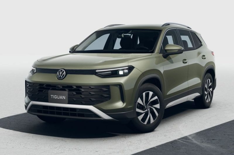 Другой новый Volkswagen Tiguan выходит на рынок со старым мотором