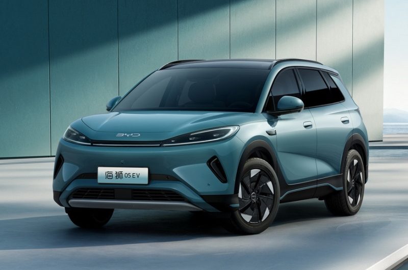 Показан кроссовер BYD Sea Lion 05 EV в новом стиле