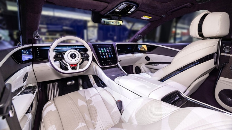 Роскошный седан Yangwang U7 от BYD: электромобиль и гибрид с оппозитным мотором