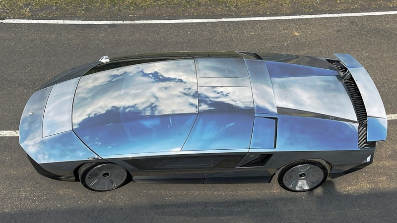 Суперкар Peralta S от Джуджаро отдаёт дань памяти концепту Maserati Boomerang из 1970-х