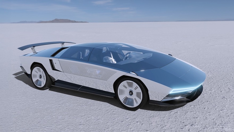 Суперкар Peralta S от Джуджаро отдаёт дань памяти концепту Maserati Boomerang из 1970-х