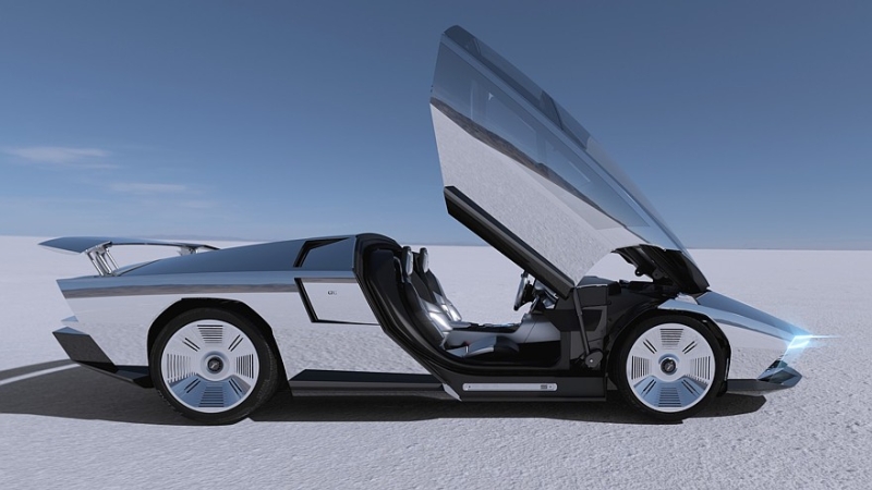 Суперкар Peralta S от Джуджаро отдаёт дань памяти концепту Maserati Boomerang из 1970-х