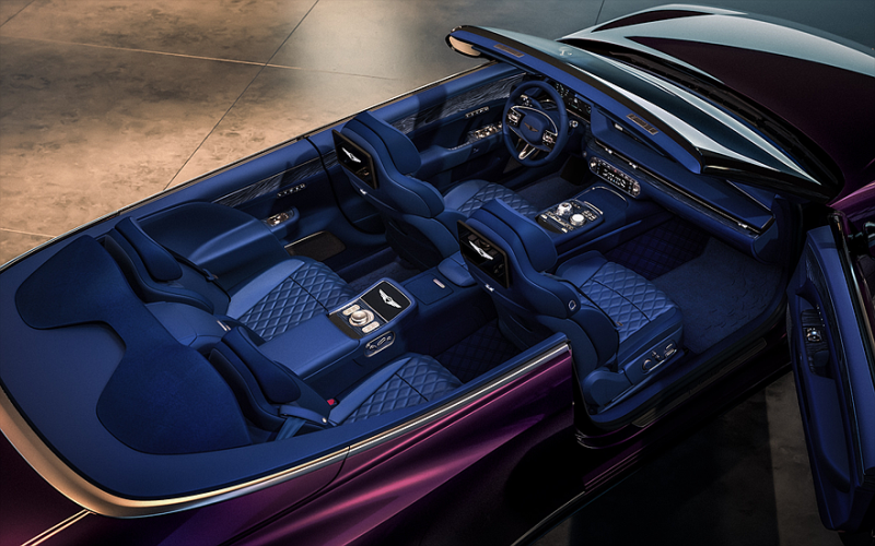 Genesis создал X Gran Coupe и X Gran Convertible на базе флагманского седана G90