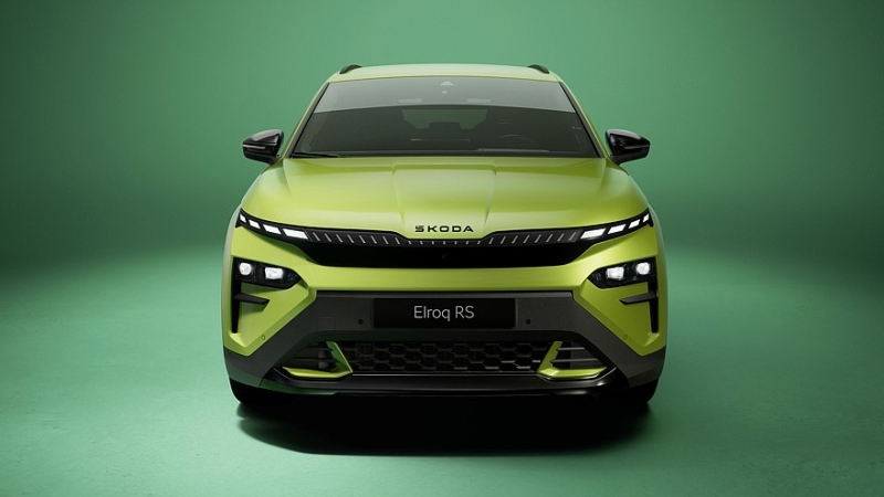 «Горячий» кроссовер Skoda Elroq RS: 340 «лошадок» и полный привод