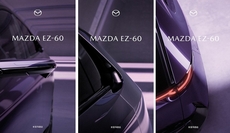 Кроссовер Mazda EZ-60, он же глобальный Mazda CX-6e: новые официальные кадры