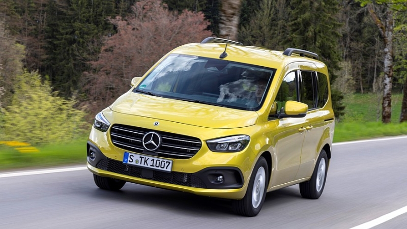 Mercedes-Benz избавится от клонов Renault Kangoo и сосредоточится на дорогих фургонах