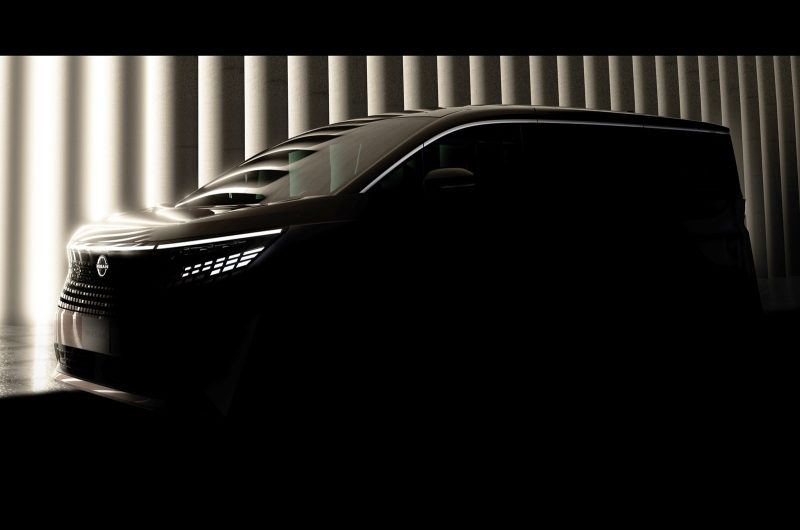 Nissan готовит минивэн Elgrand следующего поколения: первые тизеры