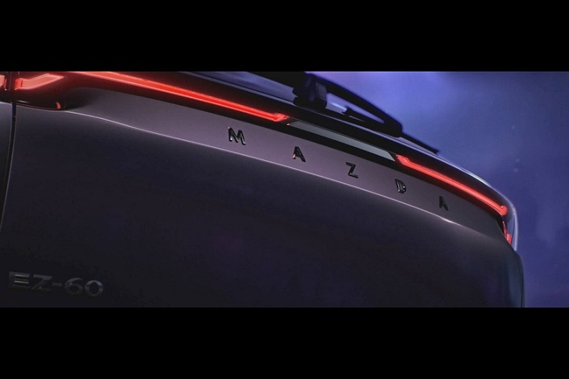 Новый кроссовер Mazda EZ-60, он же глобальный Mazda CX-6e, показался в полный рост
