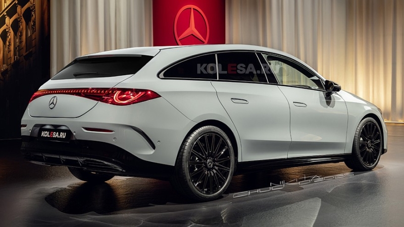 Новый универсал Mercedes-Benz CLA Shooting Brake: первые изображения
