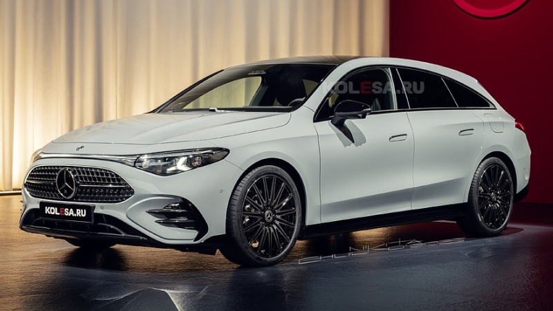 Новый универсал Mercedes-Benz CLA Shooting Brake: первые изображения