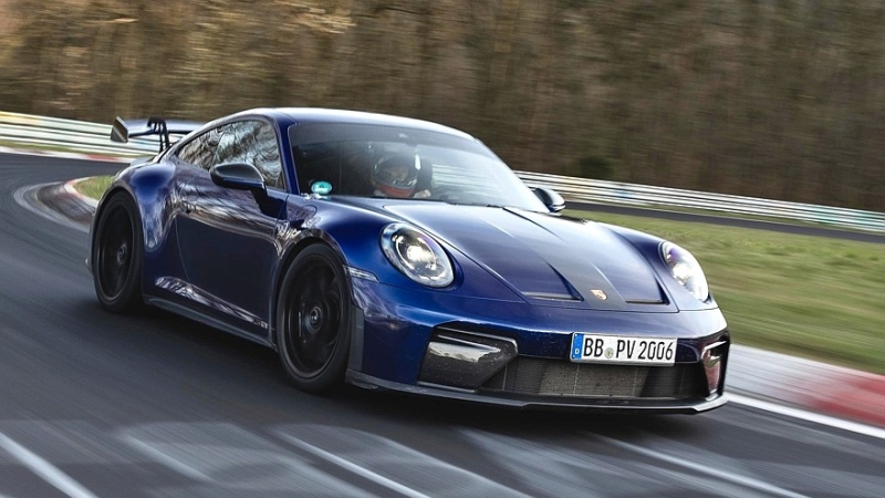 Porsche 911 GT3 стал самым быстрым спорткаром с МКП на Нюрбургринге
