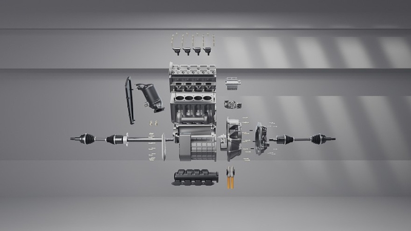 Renault и Geely предложили недорогой способ установки ДВС в электромобили