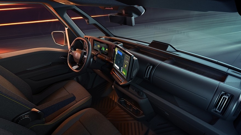 Renault рассекретила новые фургоны Goelette, Estafette и Trafic с маневренностью как у Clio