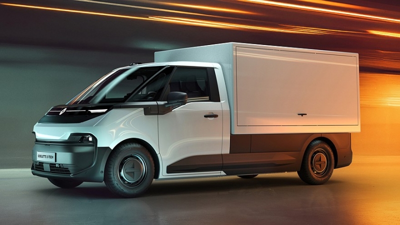 Renault рассекретила новые фургоны Goelette, Estafette и Trafic с маневренностью как у Clio