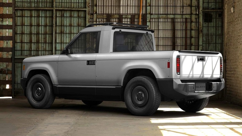 Slate Truck: дешёвый пикап-трансформер, разработанный на деньги Джеффа Безоса