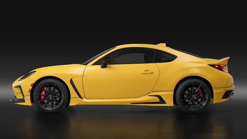 Спорткар Toyota GR86 обзавёлся ярко-жёлтой спецверсией Yuzu
