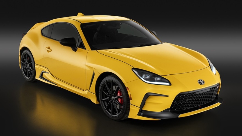 Спорткар Toyota GR86 обзавёлся ярко-жёлтой спецверсией Yuzu