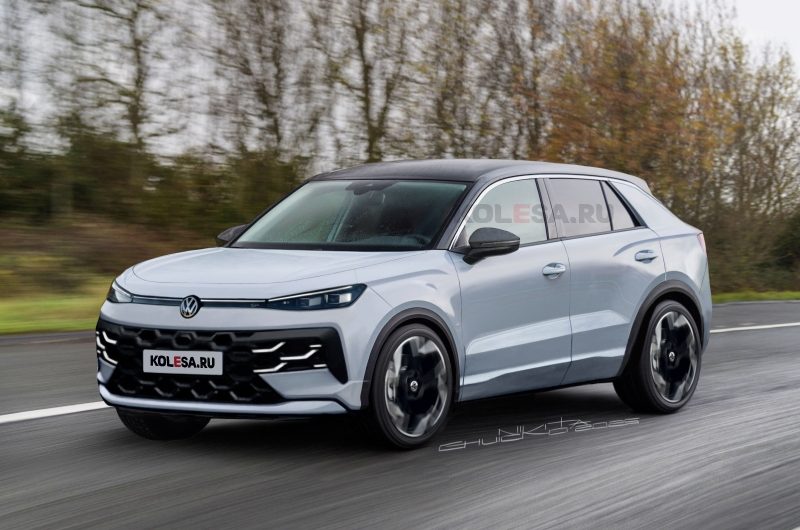 Volkswagen T-Roc следующего поколения: новые изображения