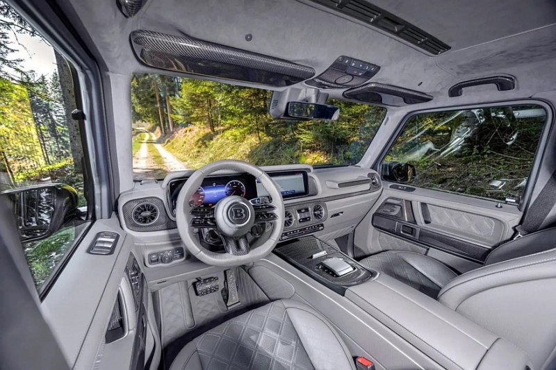Brabus XL 800 на базе обновлённого Mercedes-AMG G 63: всё как мы любим, только лучше