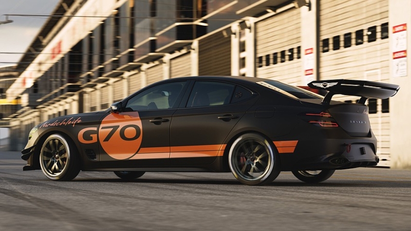 Genesis подготовил трековый седан G70, который мог бы составить конкуренцию BMW M3