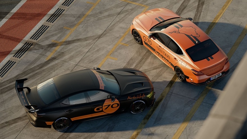 Genesis подготовил трековый седан G70, который мог бы составить конкуренцию BMW M3