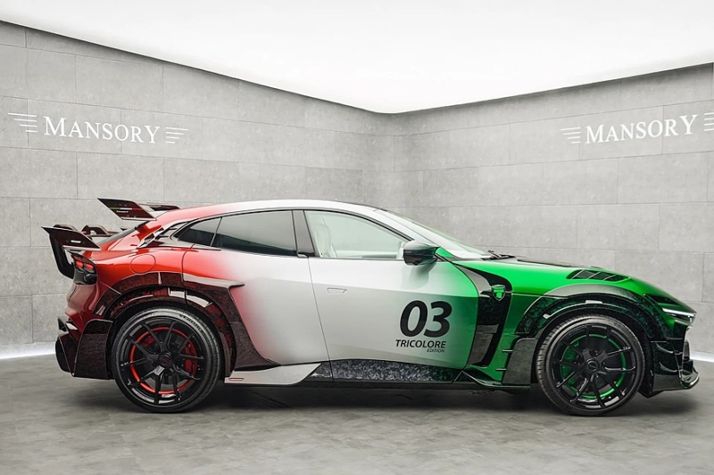 Mansory Pugnator Tricolore: самая безжалостная тюнинг-версия Ferrari Purosangue