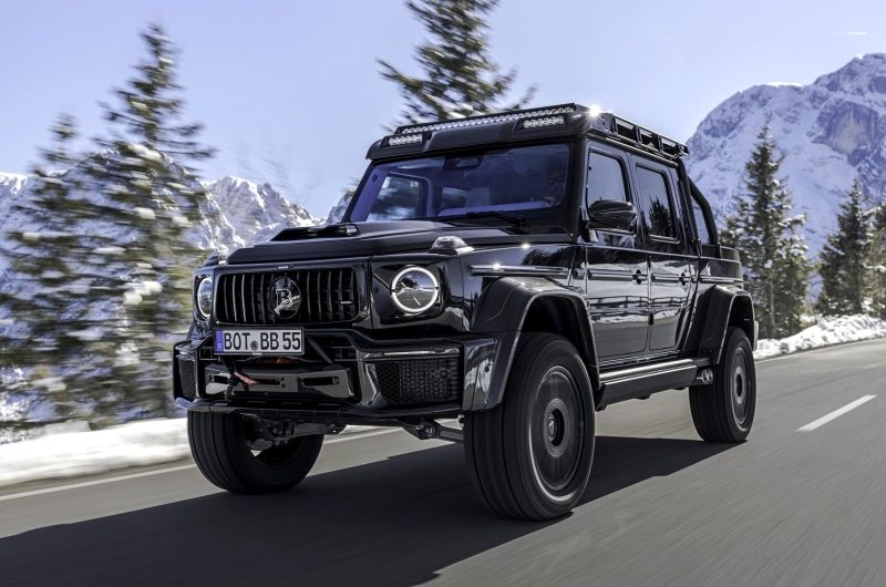Новый Brabus XLP 800 Adventure: мощный пикап на портальных мостах снова в продаже