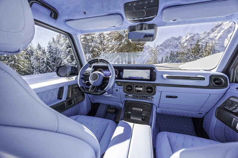 Новый Brabus XLP 800 Adventure: мощный пикап на портальных мостах снова в продаже