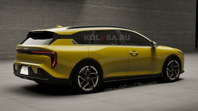Новый универсал Kia K4: первые изображения