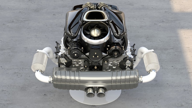 Очередной крутой Porsche 911 от Singer: широкий кузов, четыре фары и атмосферные 426 л.с.