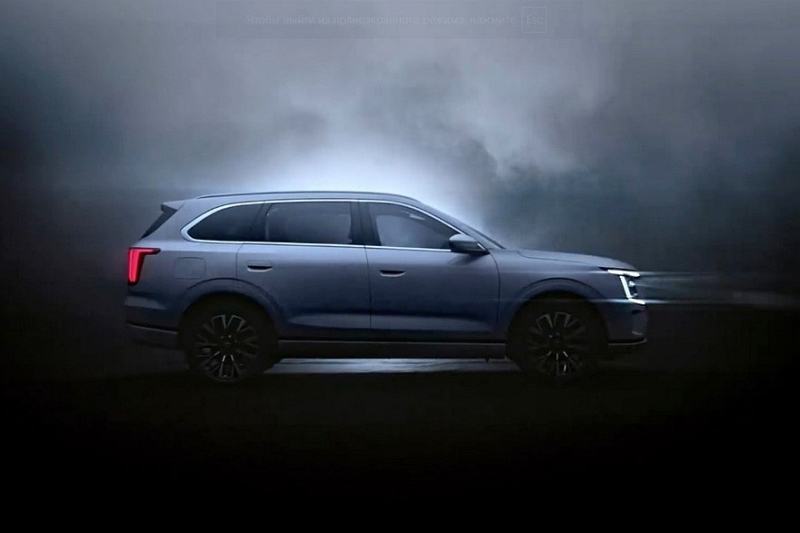 Показан большой кроссовер Jetour Shanhai L7 Plus в новом стиле