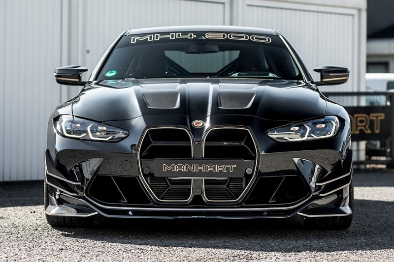 Полное озверение: суперкупе Manhart MH4 900 на базе BMW M4 предлагает более 900 л.с.