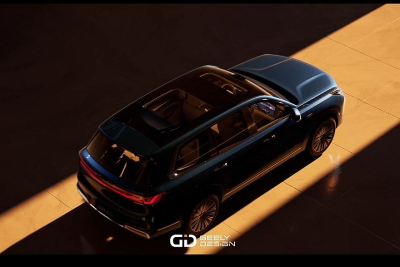 Роскошный кроссовер Geely Galaxy M9 представлен в Европе