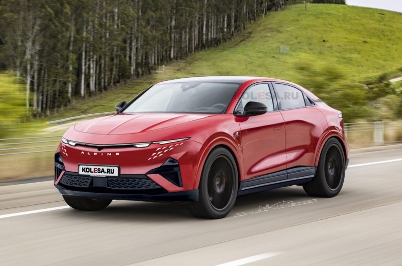 Серийный кроссовер Alpine A390: первые изображения