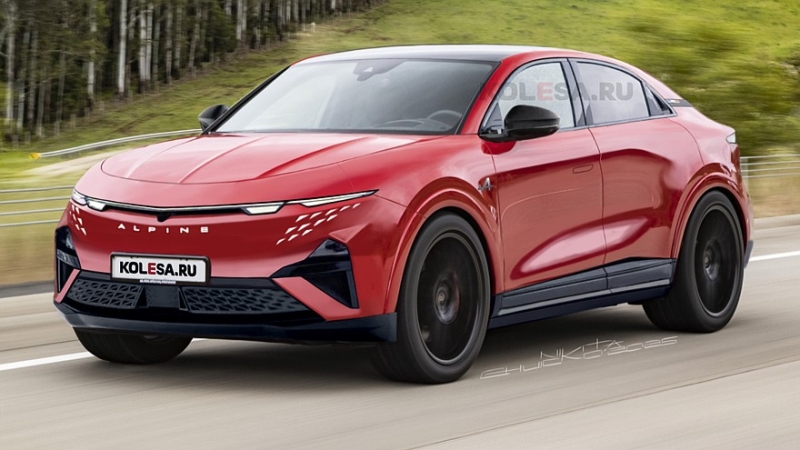 Серийный кроссовер Alpine A390: первые изображения