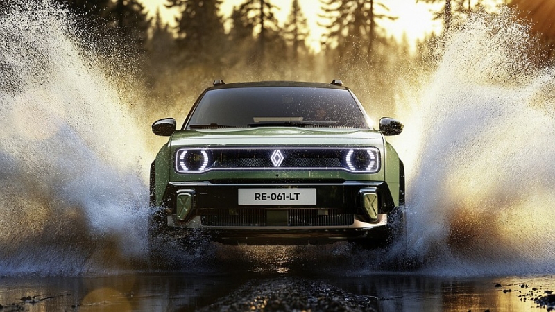 У Renault 4 может появиться версия с полным приводом и увеличенным дорожным просветом