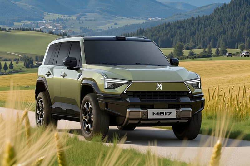 Внедорожник M-Hero M817 от Dongfeng, который планируют привезти в РФ: рассекречен интерьер