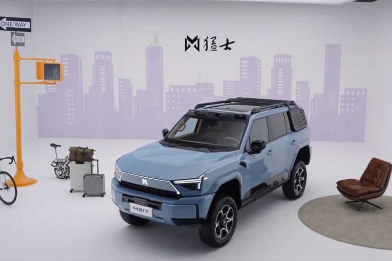 Внедорожник M-Hero M817 от Dongfeng, который планируют привезти в РФ: рассекречен интерьер