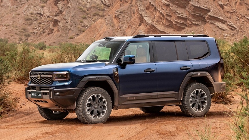 Большой рамный внедорожник Jetour Zongheng G700 готовится к премьере