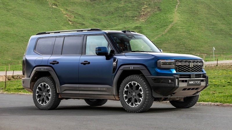 Большой рамный внедорожник Jetour Zongheng G700 готовится к премьере