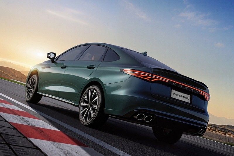 Chery Arrizo 8 Pro с мощным мотором готов к старту продаж: седан отличился внешне