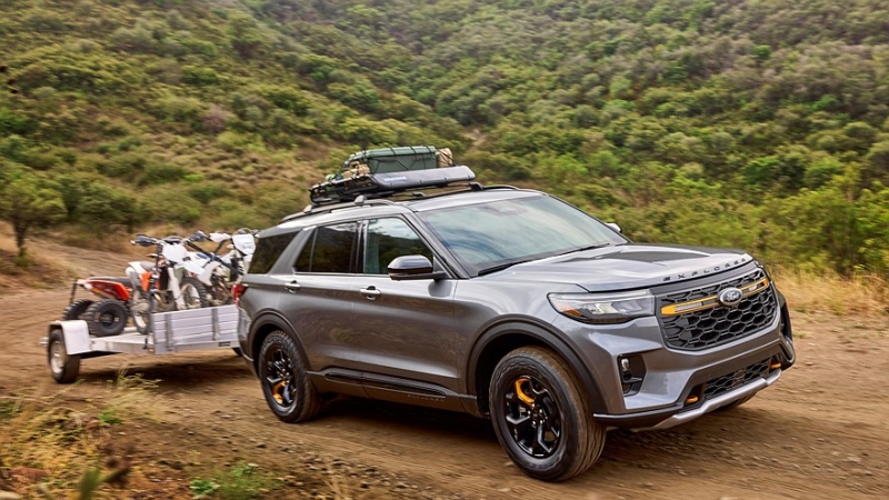 Ford Explorer Tremor: новая оффроудная версия с усиленным шасси и самоблоком Torsen