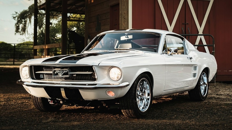 Ford Mustang ‘67 Ghost от ECD Automotive Design: классический рестомод с мотором Roush V8