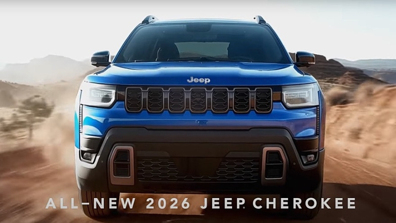 Jeep Cherokee следующего поколения показался на новых официальных снимках